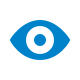 Icono de un ojo humano 