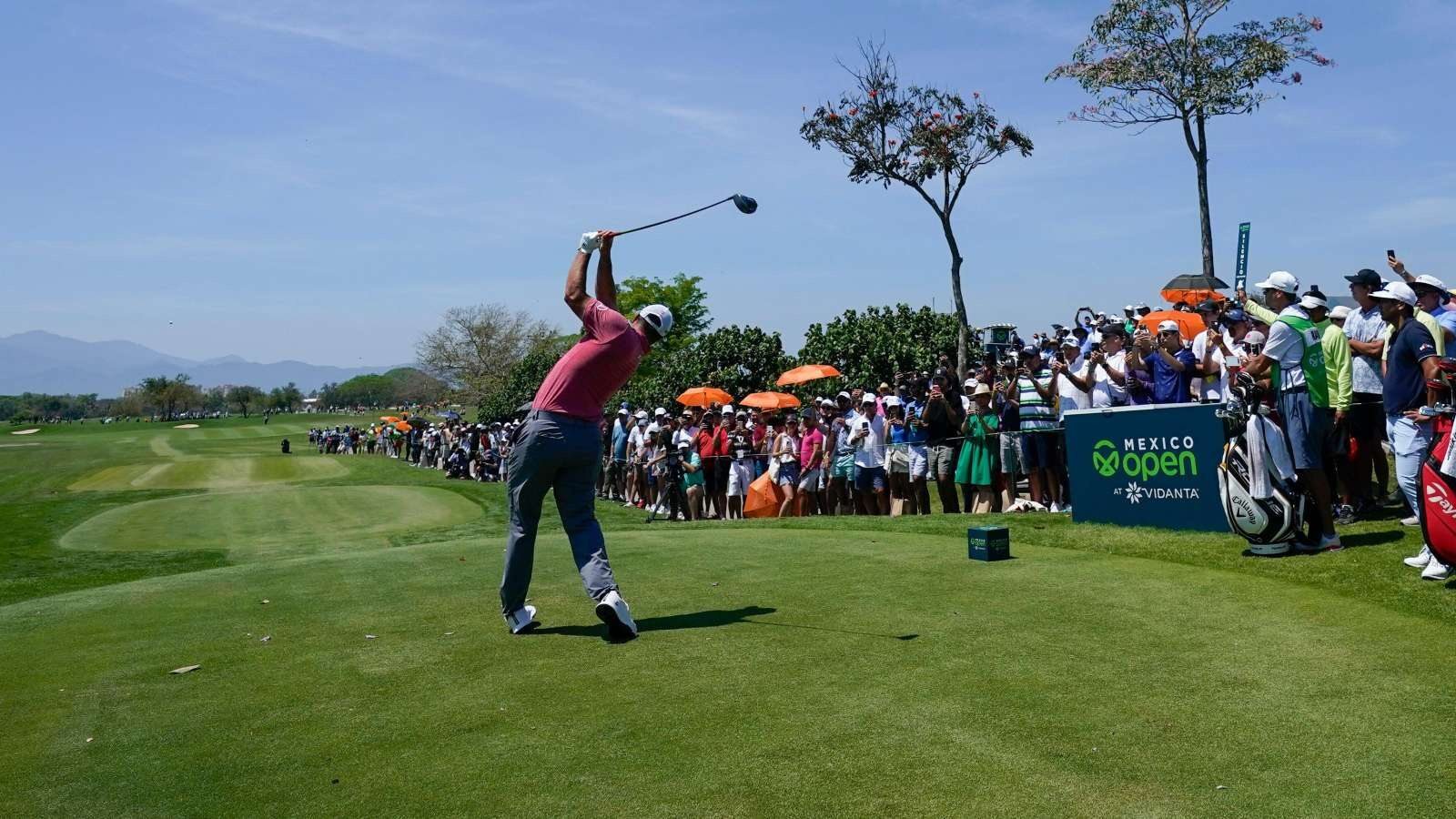 The Crater Show durante el evento del PGA Tour
