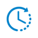 Icono de un reloj. 